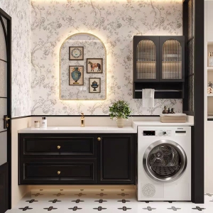 非标定制洗衣机柜